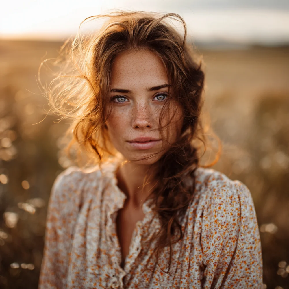 Dreamy Golden Hour Portrait